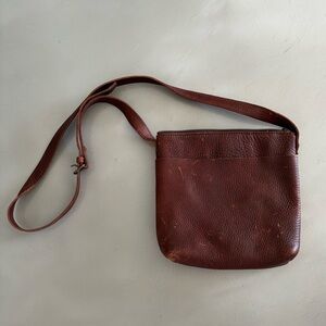 DULUTH TRADING COMPANY Crossbody leather bag